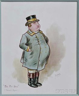 Minton, Hollins & Co. Fat Boy   Plaque