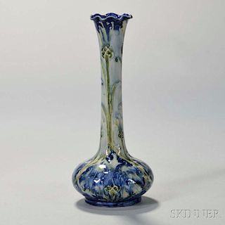 Moorcroft Florian Cornflower Design Vase