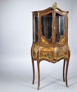 Louis XVI-style Vernis Martin Cabinet