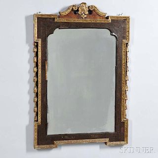 English Regency Gilt-gesso Mirror