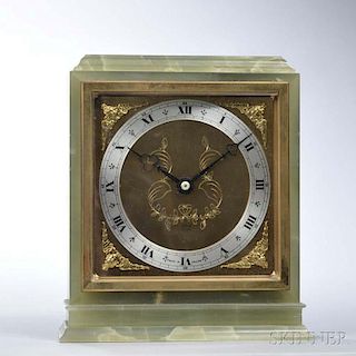 Green Onyx Elliott Mantel Clock