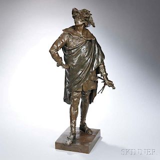 After Emile Louis Picault (French, 1833-1915)       Bronze Figure of Don Cesar