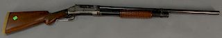 Winchester shotgun model 1897 pump action shotgun 12 ga. factory checkering, bright clean bore. sn49