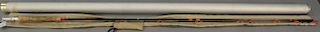 Custom graphite fly rod, two part 9'6", probably #8 with extra butt for rod.