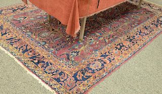 Sarouk Oriental carpet. 7' x 10'7"