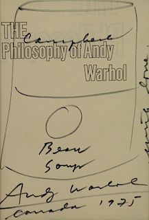 WARHOL, Andy. "The Philosophy of Andy Warhol"