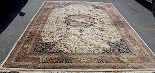 Vintage And Finely Woven Handmade roomsize Carpet