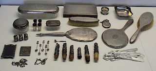 STERLING. Assorted Silver Items.