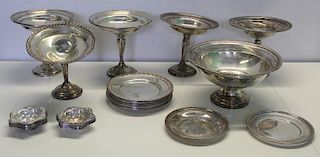 STERLING. Grouping of Assorted Silver.