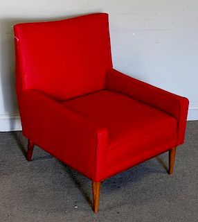 Midcentury Paul McCobb Upholstered Arm Chair.