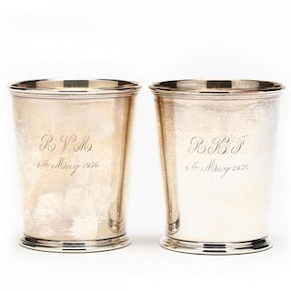 Pair of Sterling Silver Mint Juleps