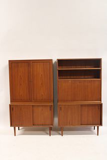 2 Mobler Midcentury Danish Modern Cabinets.