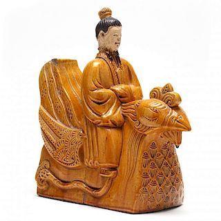 Chinese Figural Roof Tile