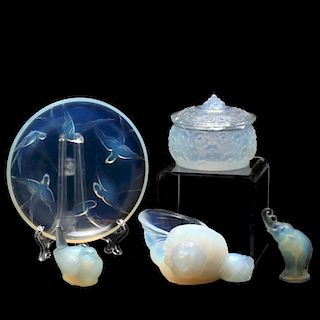 Group of Vintage Sabino Glass