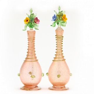 Murano, Pair of Perfume Bottles