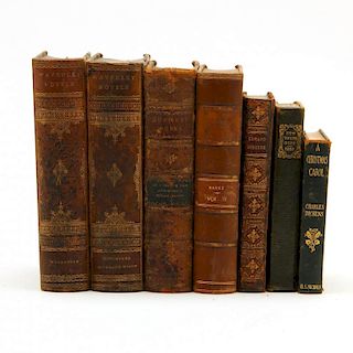 Seven Antique Books
