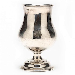 New York Coin Silver Chalice