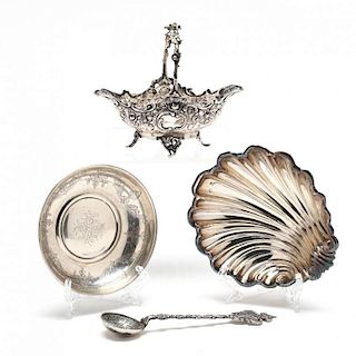 Group of Continental Silver Novelties