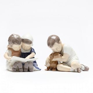 Bing & Grondahl, Two Porcelain Figures