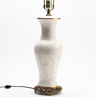 Tyndale, Blanc de Chine Baluster Form Table Lamp