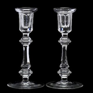 Waterford Crystal, Pair of Candlesticks