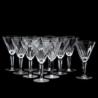 Waterford Crystal, Set of Eleven Water Goblets