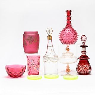 Group of Vintage Glass