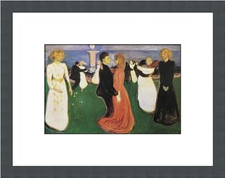 Edvard Munch The Dance of Life Custom Framed Print