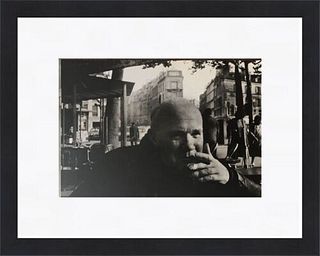 Henri Cartier-Bresson - Jean Genet Photograph Circa 1963 Custom Gallery Framed