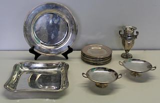 STERLING. Grouping of Silver Items Inc. Cartier.