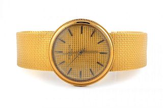 A Rare Gold Men's Watch, by Patek Philippe