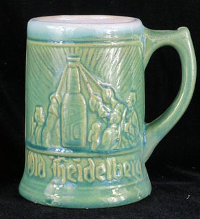 1939 Blatz Old Heidelberg Beer 5¼ Inch Tall Mugs Milwaukee, Wisconsin
