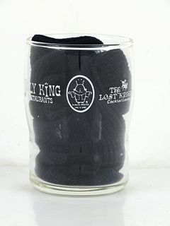 1950 Jolly King Restaurant/Lost Knight Royal Inns Lounge 3¾ Inch Tall Drinking Glass