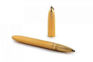A Retro Gold Pen, by Van Cleef & Arpels