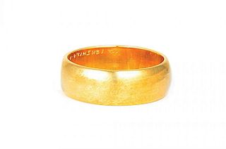 A Gold Band, by Van Cleef & Arpels