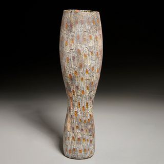 Giles Bettison, large glass vase, 1999