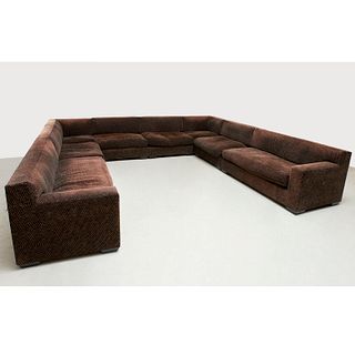 JM Frank style, large sectional sofa, Peter Marino