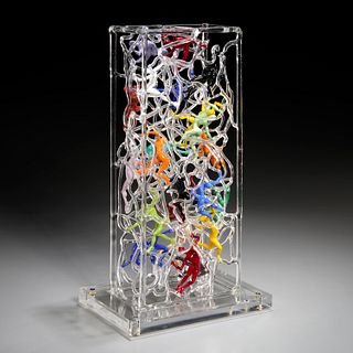 Mauro Bonaventura, glass sculpture