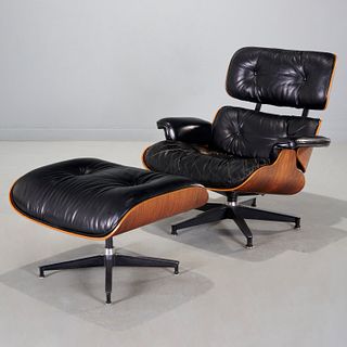 Charles and Ray Eames, lounge chair and ottoman