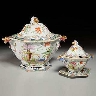 (2) Mason's 'Table & Flower Pot' tureens