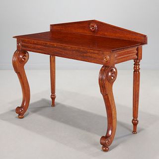 George IV carved oak serving table