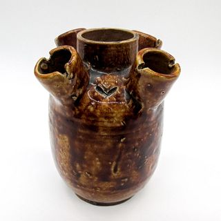 Martin Bros London Glazed Stoneware Vase