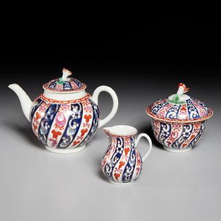 Worcester 'Queen Charlotte' tea wares, 18th c.