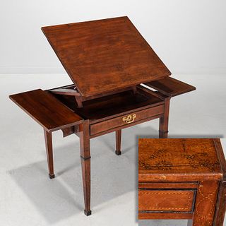 Unusual Hepplewhite metamorphic architect's table