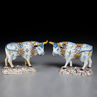 Jan van der Hagen, Dutch Delft cow models