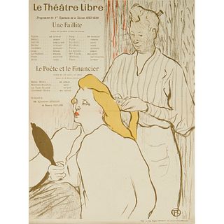 Henri de Toulouse-Lautrec, color lithograph, 1893