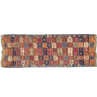 Antique Anatolian kilim carpet