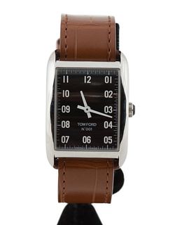 MEN'S TOM FORD STAINLESS "NO. 001" WATCH
