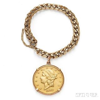 1892 Liberty Head Twenty Dollar Gold Coin