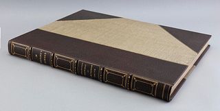 "IN DICKENS'S LONDON" By F. Hopkinson Smith. limited leather bound portfolio